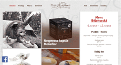 Desktop Screenshot of mojekredenc.cz
